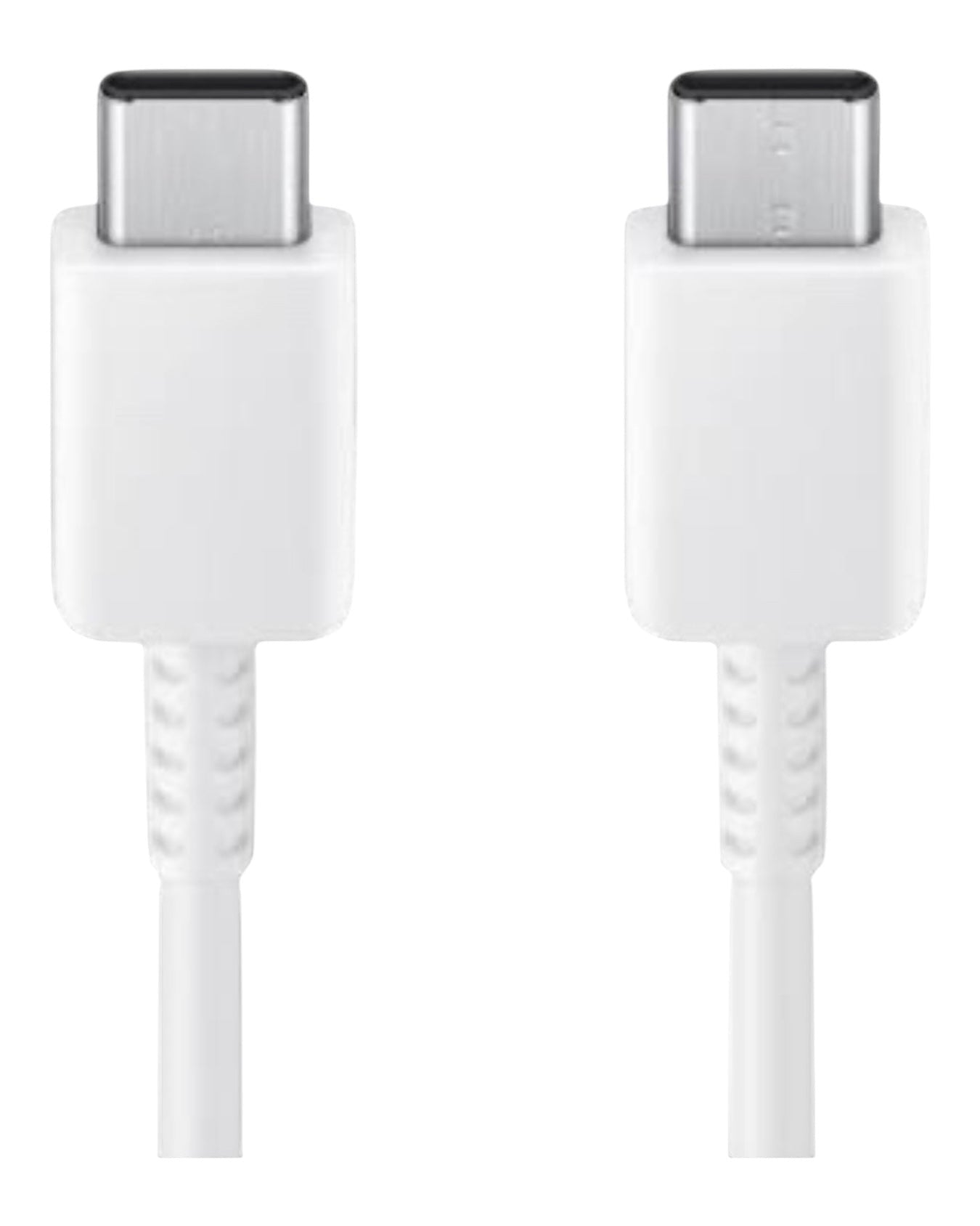 Cable Accesorios DLS USB-C a USB-C de 1.8 metros en color blanco para carga rápida Samsung