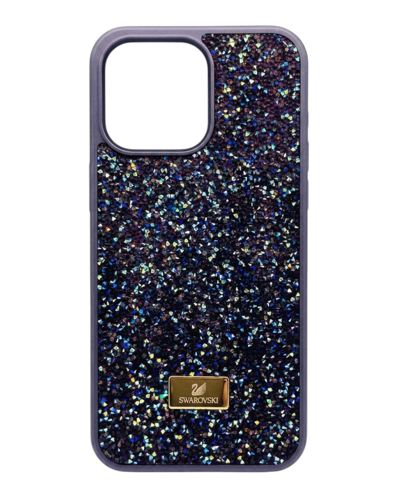 Funda morada con cristales estilo Swarovski para iPhone 11 de Accesorios DLS. Diseño brillante y protector.
