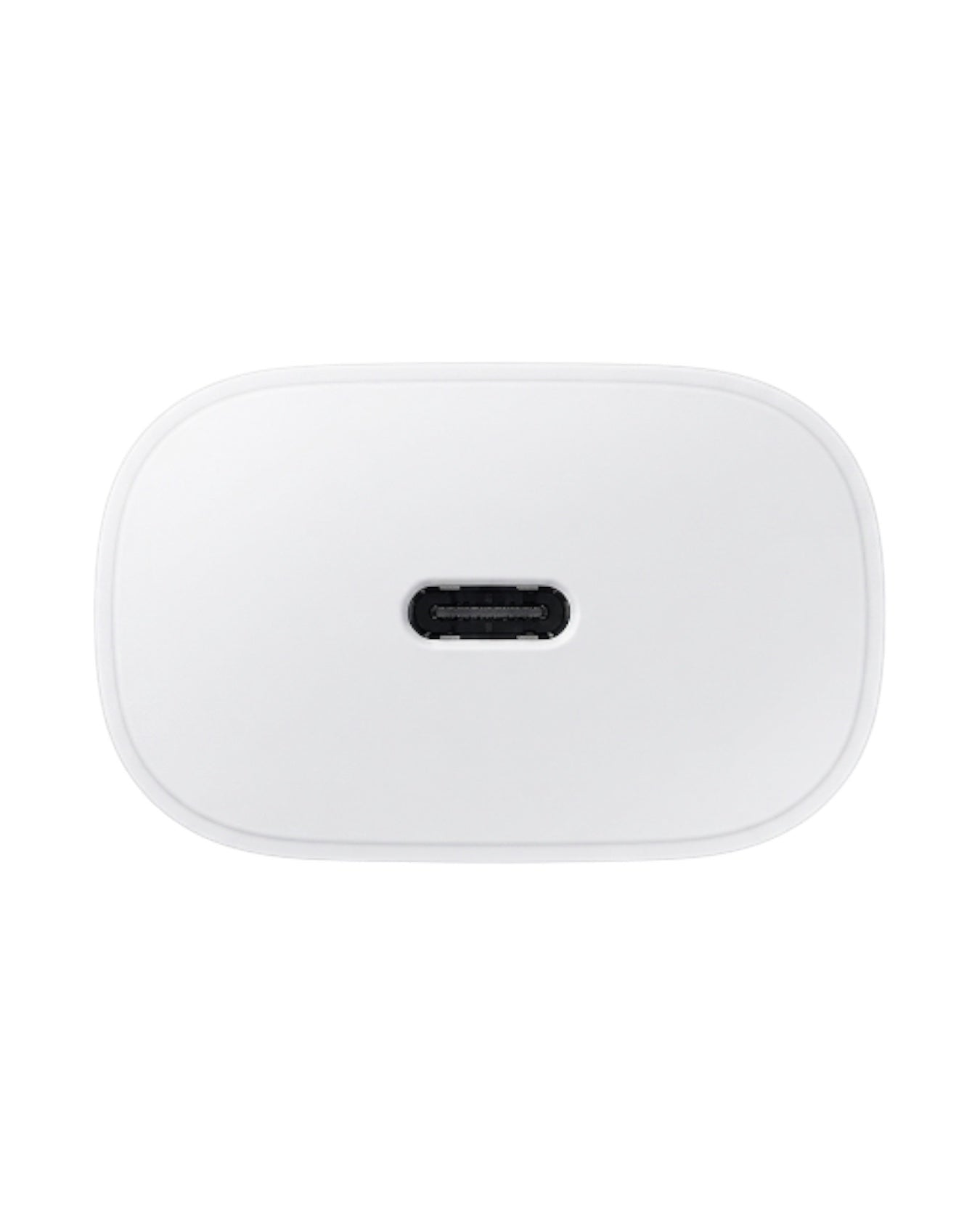 Cargador rápido Accesorios DLS de 25W con puerto USB-C en color blanco, diseño compacto y eficiente